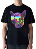 Japanese Direct Cotton Short Sleeve Tee Single Sided Print