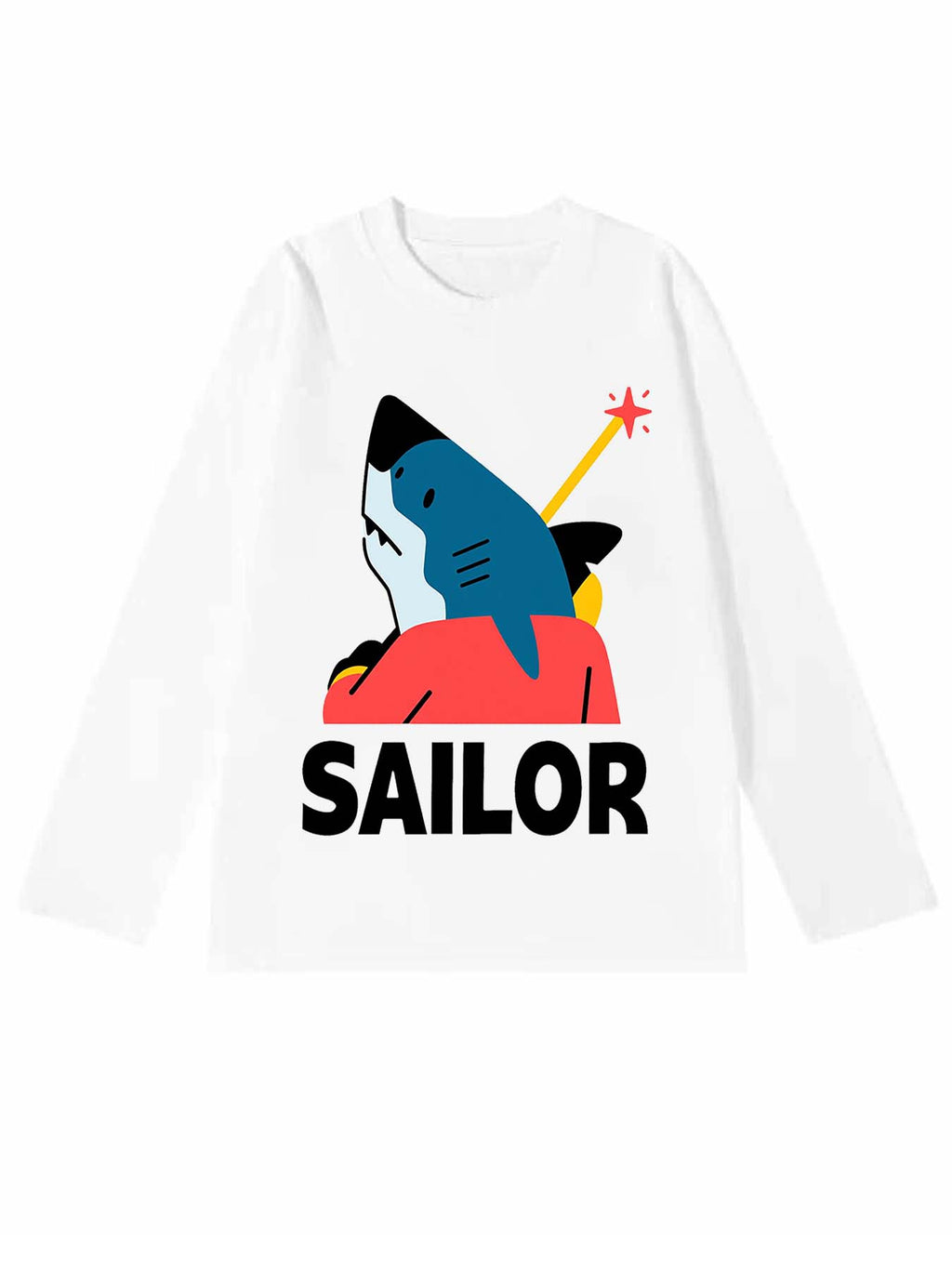 Cotton Long Sleeve Single Sided Print Tbb001