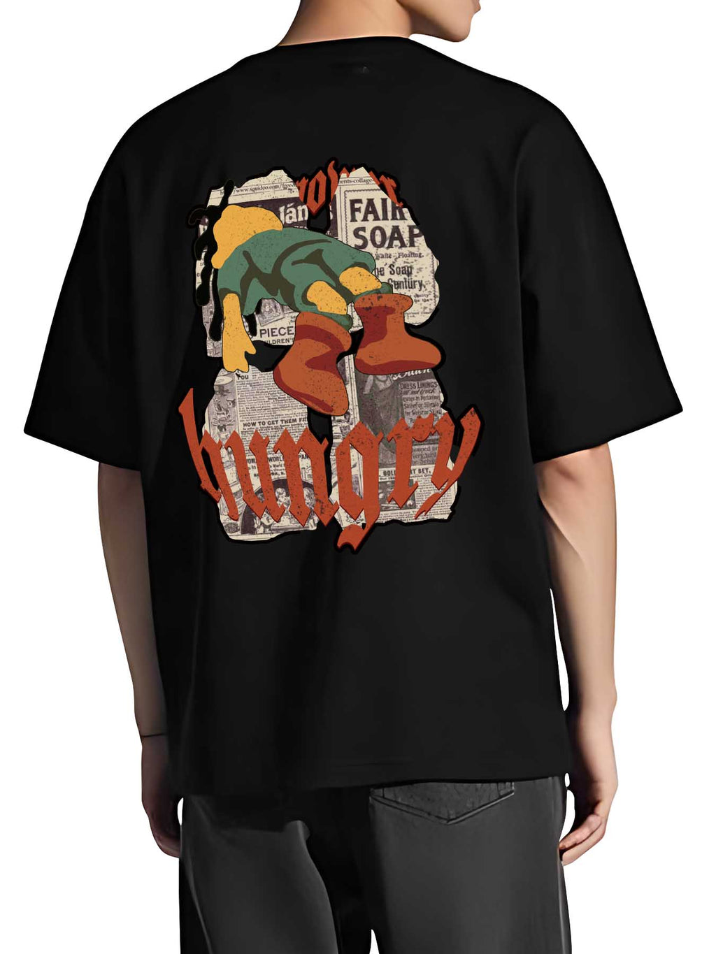 Double Sided Print Short Sleeve T Shirt Tbb001