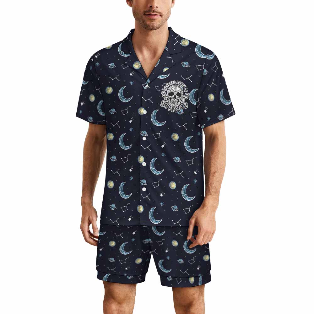 Men's Short Sleeve Pajama Set Lm135