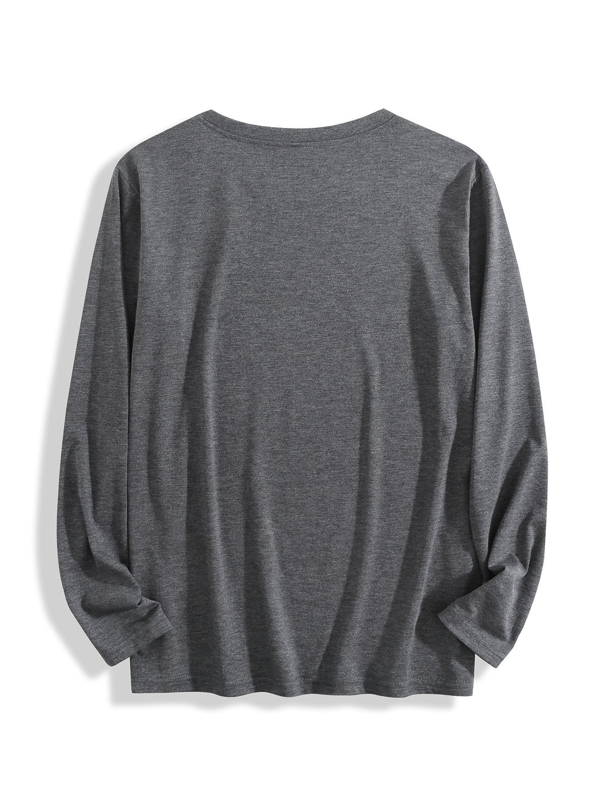 Round Neck Long Sleeved T-shirt