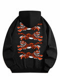 Hooded Sweatshirt Back Print Single Sided Tbb001