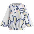 Women's Crewneck Long Sleeve Hoodie Mxu056