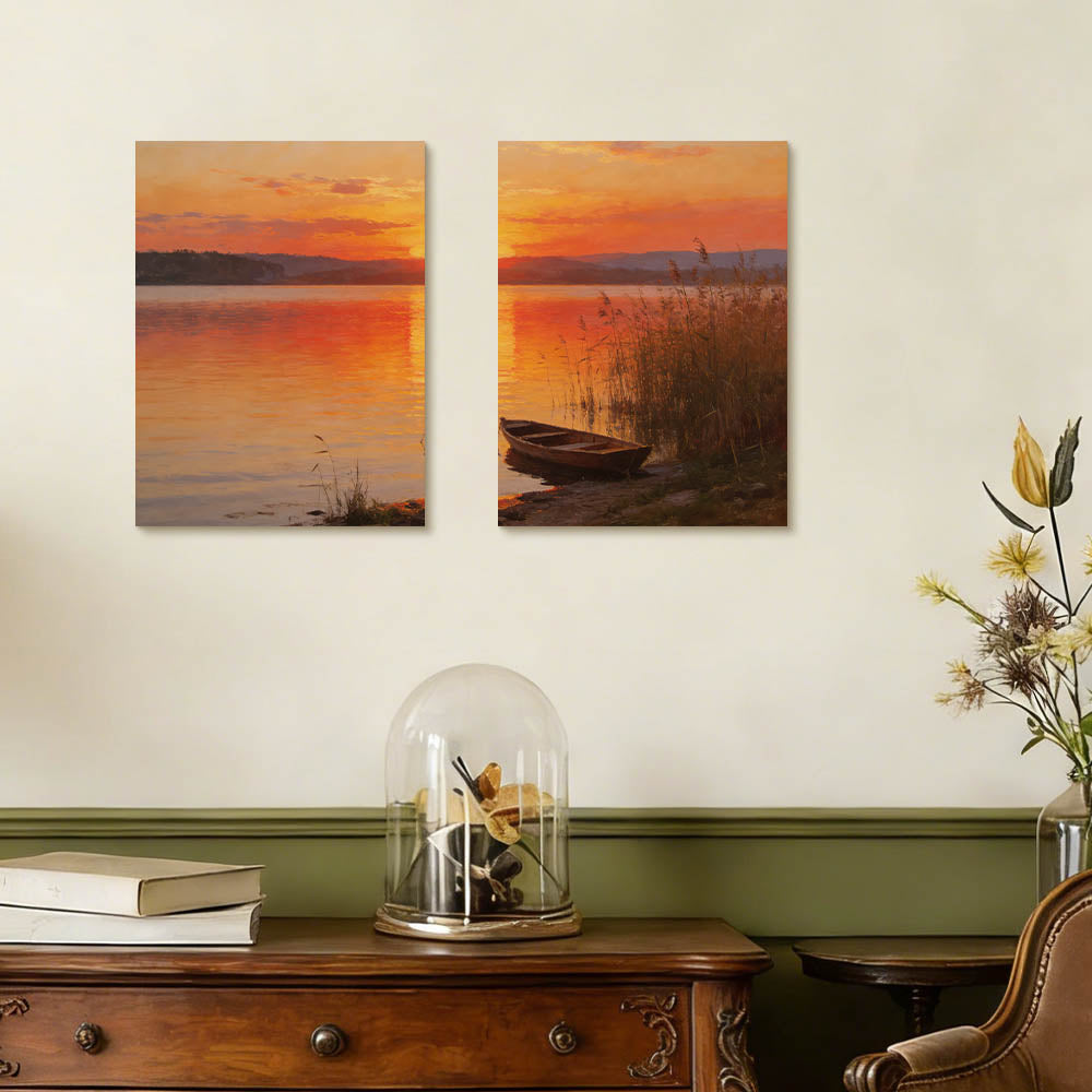 Decorative Frame Painting Vertical 3 4 Design Tbb001