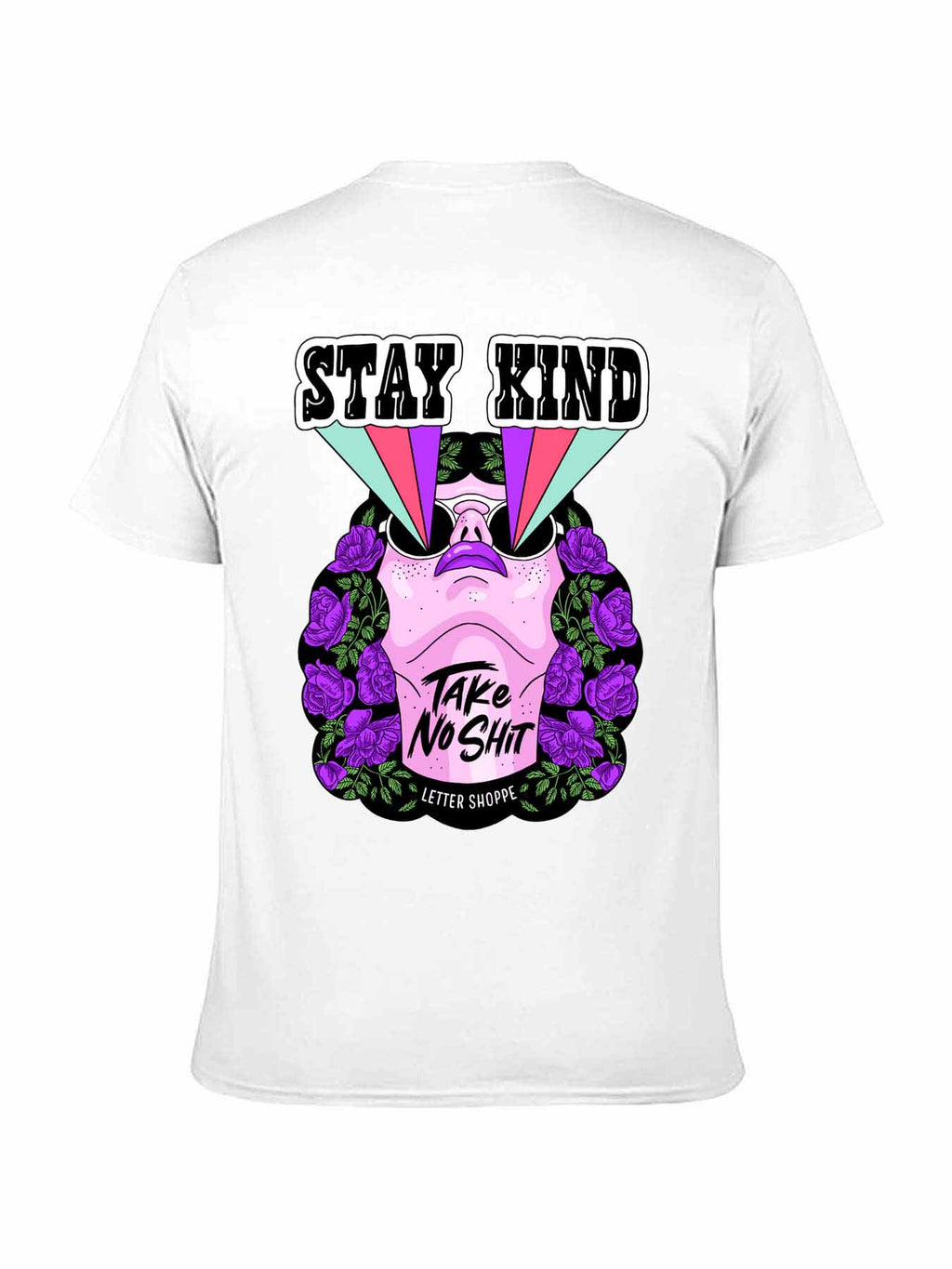 Cotton Short Sleeve Tee Single Sided Print Tbb001