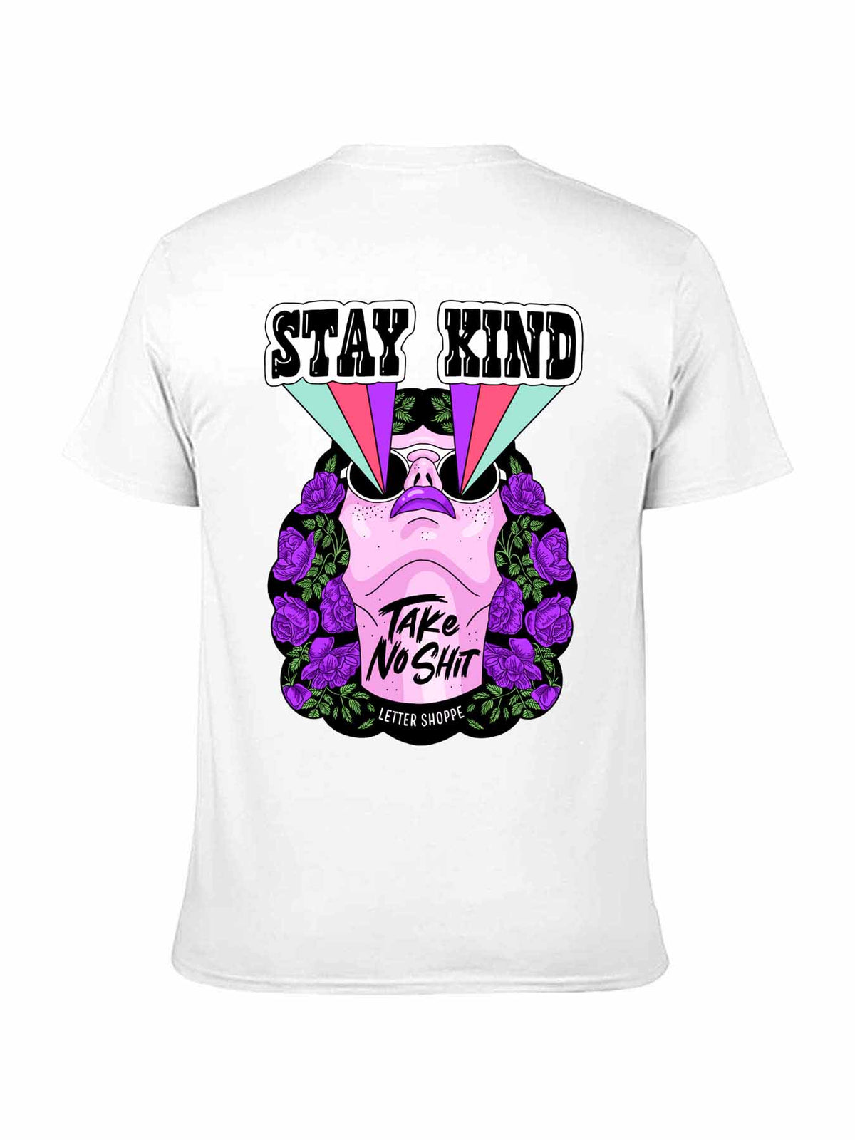 Cotton Short Sleeve Tee Single Sided Print Tbb001