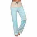 Straight Leg Drawstring Yoga Pants