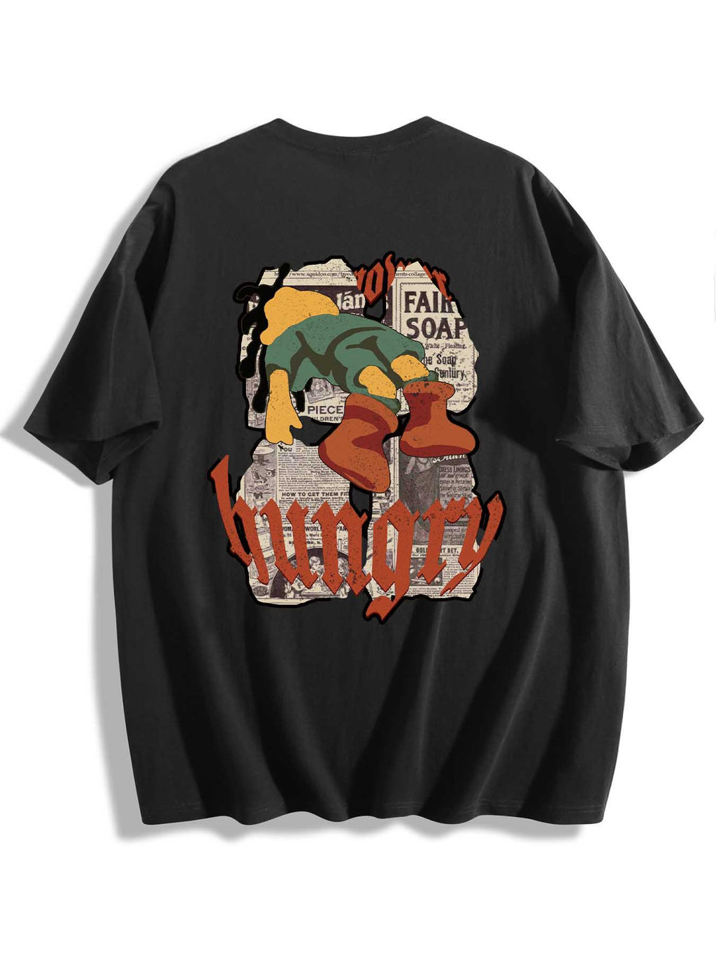 Adult Short Sleeve T Shirt Double Sided Print