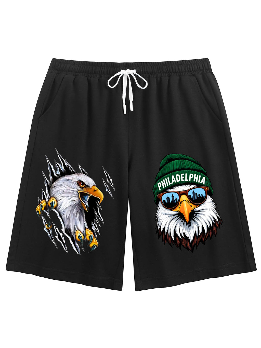 Single Sided Print Casual Shorts Tbb001