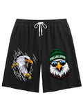 Single Sided Print Casual Shorts Tbb001