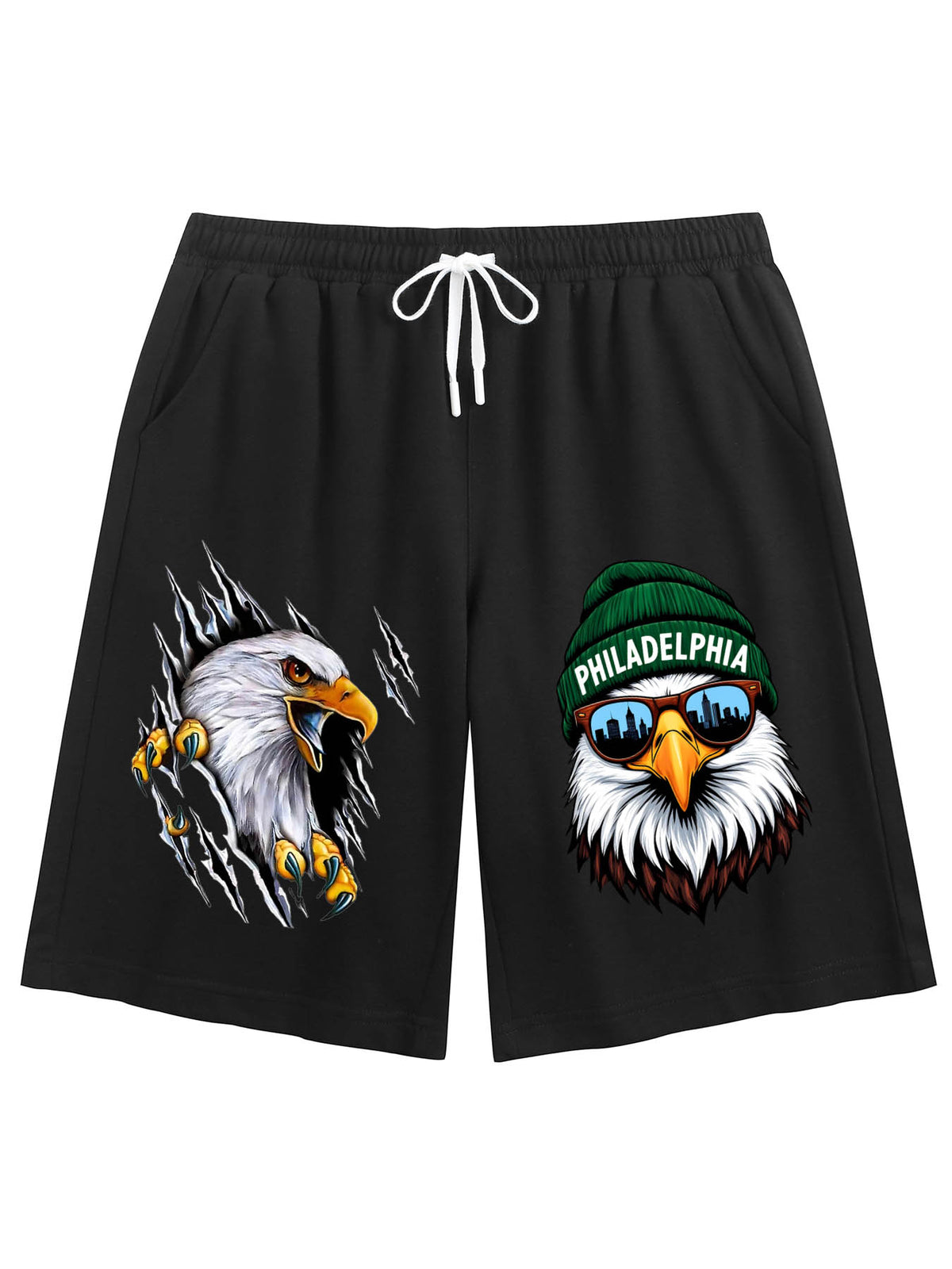 Single Sided Print Casual Shorts Tbb001