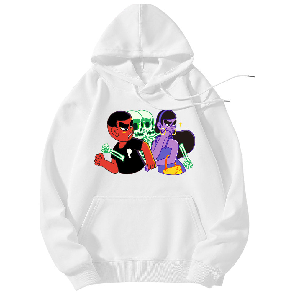 Hooded Pullover with Drawstring Tbb001 Us Ship