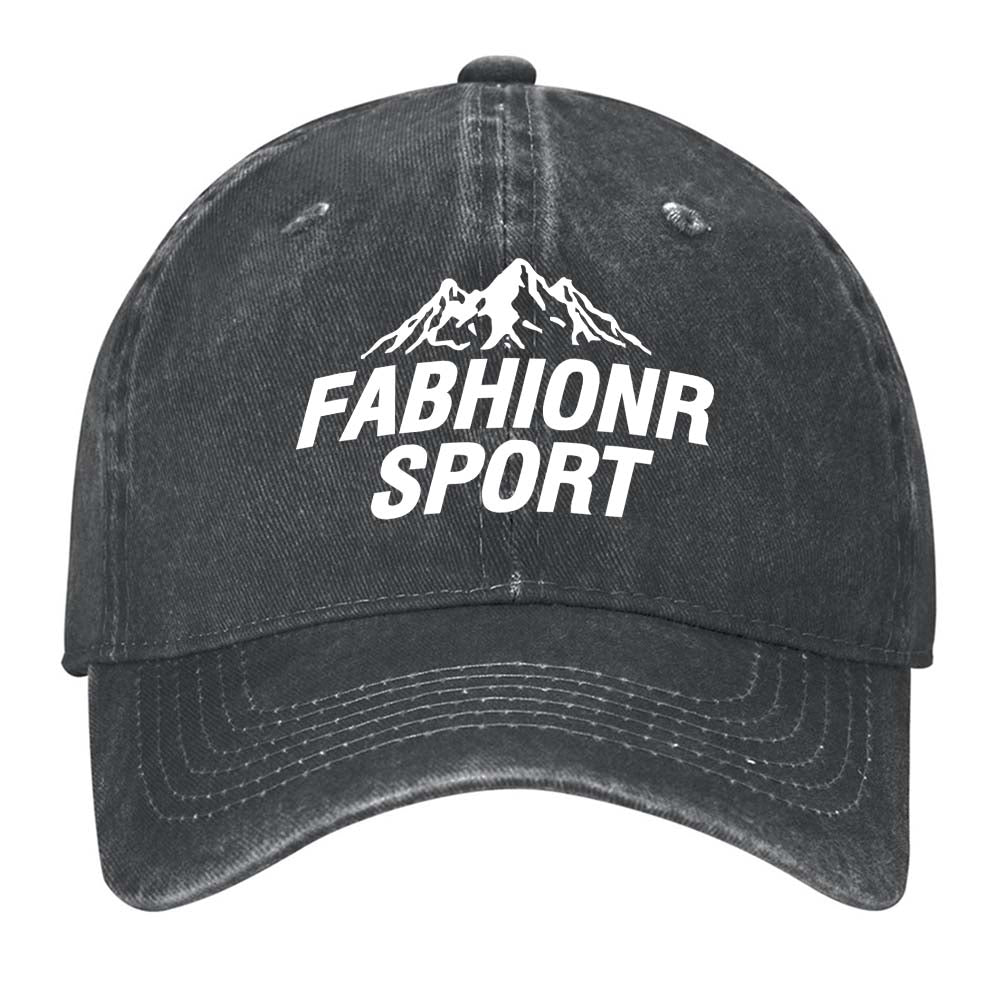 Italian Adult Water Wash Denim Baseball Cap Tbb001