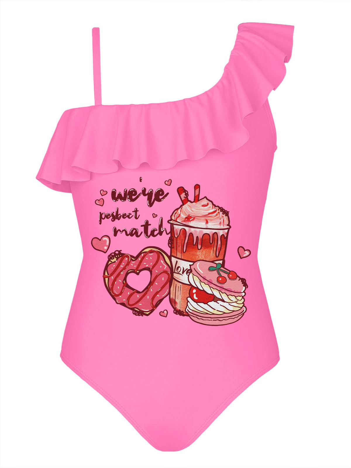 Girls Ruffled Swimsuit Free Shipping Usa Only