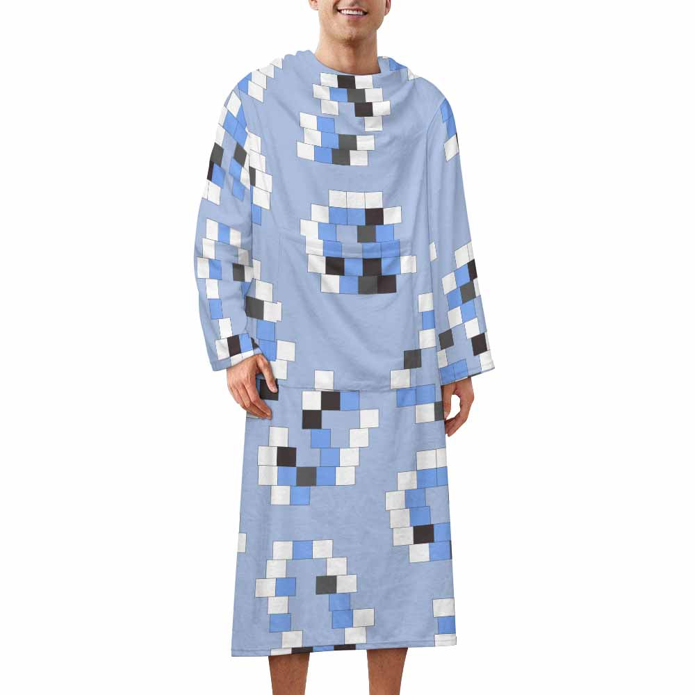 Plush Wrap Robe with Cozy Comfort Lyq129
