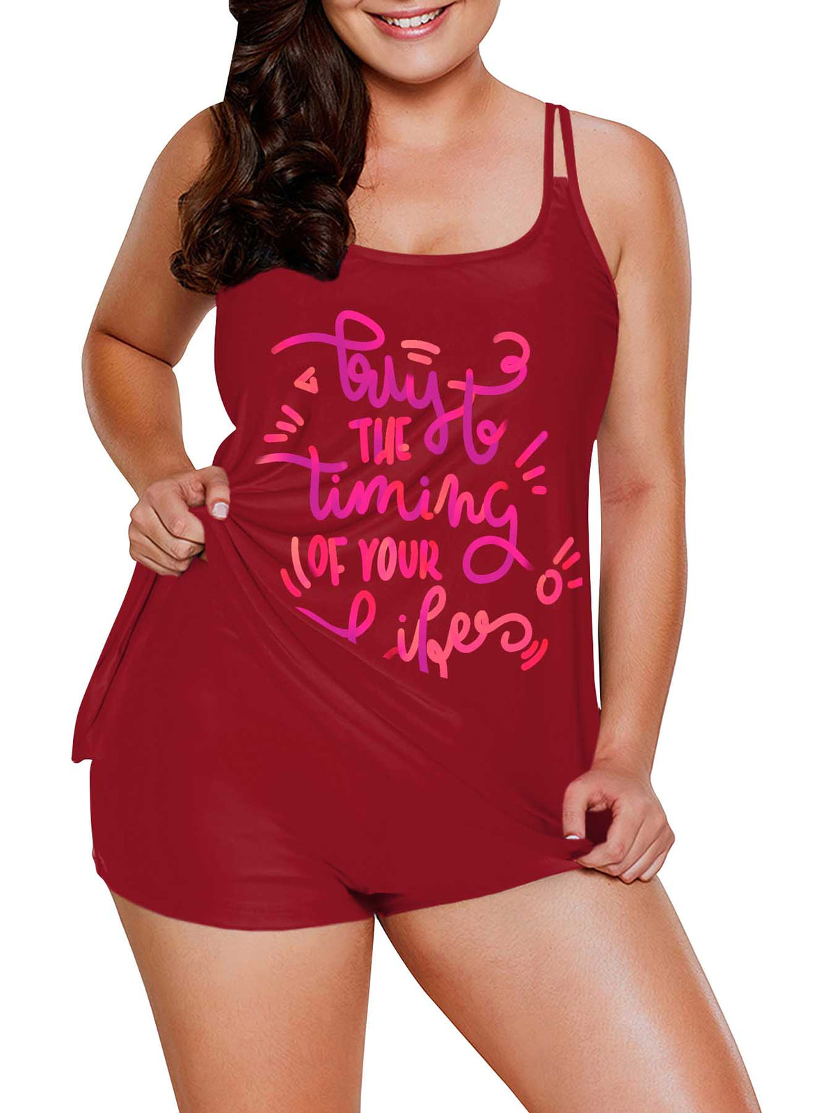 Split Swimsuit Set