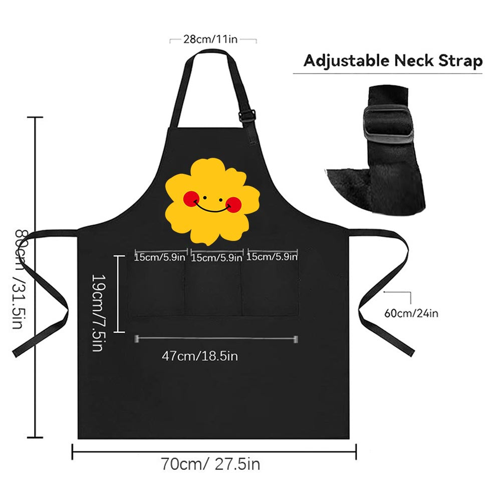 Waterproof Apron Three Pocket