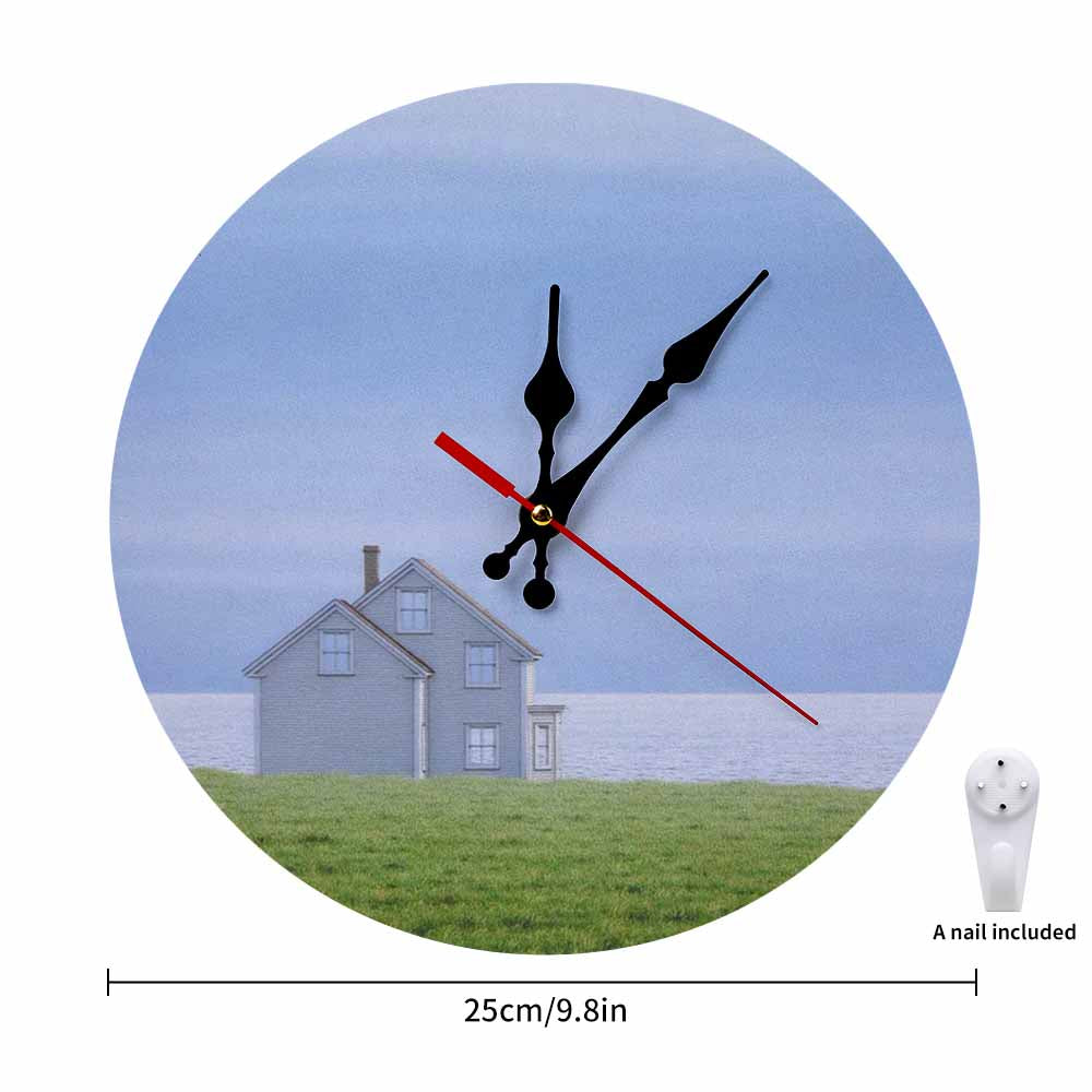 Round Wall Clock No Markings Free Shipping Usa