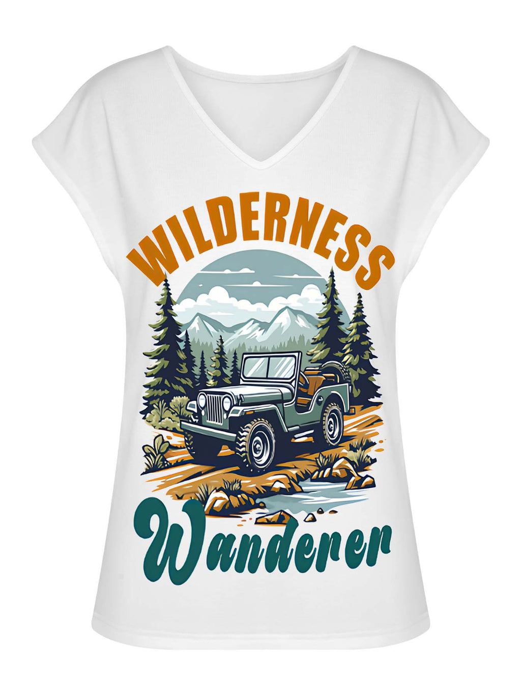 V Neck Sleeveless Womens T Single Sided Print