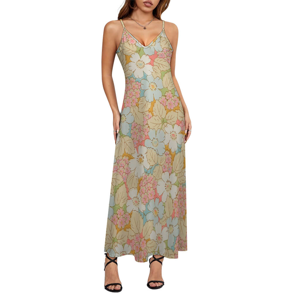 Tsyx Spaghetti Strap Maxi Dress Qdq Simple Model