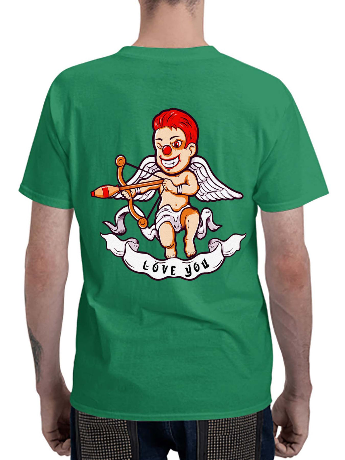 Mexican Metb001 Mens Color Tee Back Print