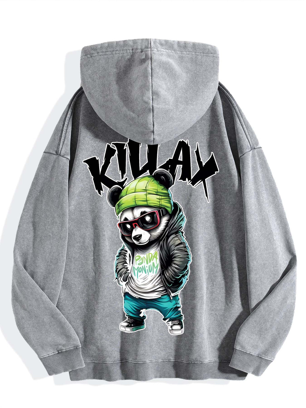 Faded Hoodie Single Sided Print Tbb001