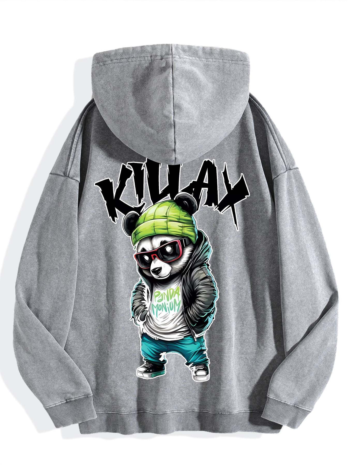 Faded Hoodie Single Sided Print Tbb001