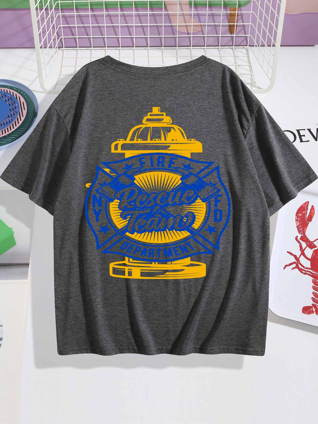 Double Sided Print Ladies T Shirt Tbb001
