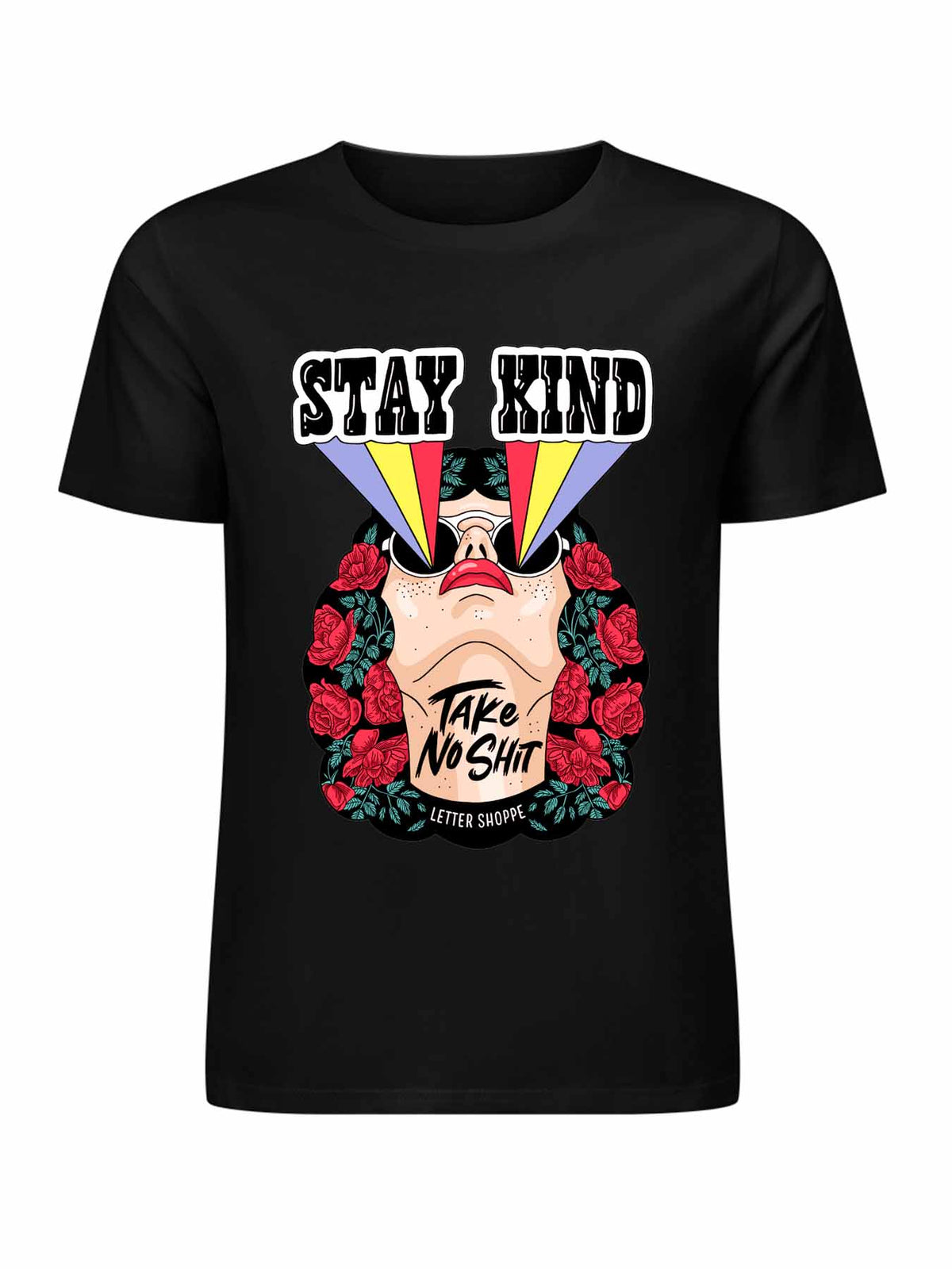 Cotton Short Sleeve T Shirt Single Sided Print