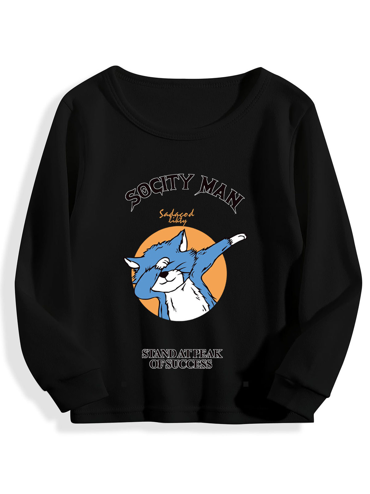 Kids Long Sleeve Double Sided Print Tbb001