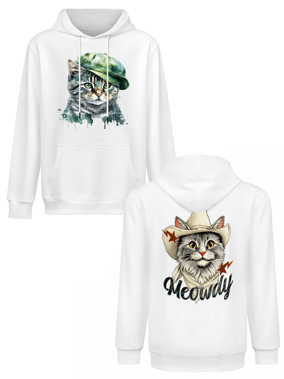 Fleece Hoodie Double Sided Print Mexican Tbb001