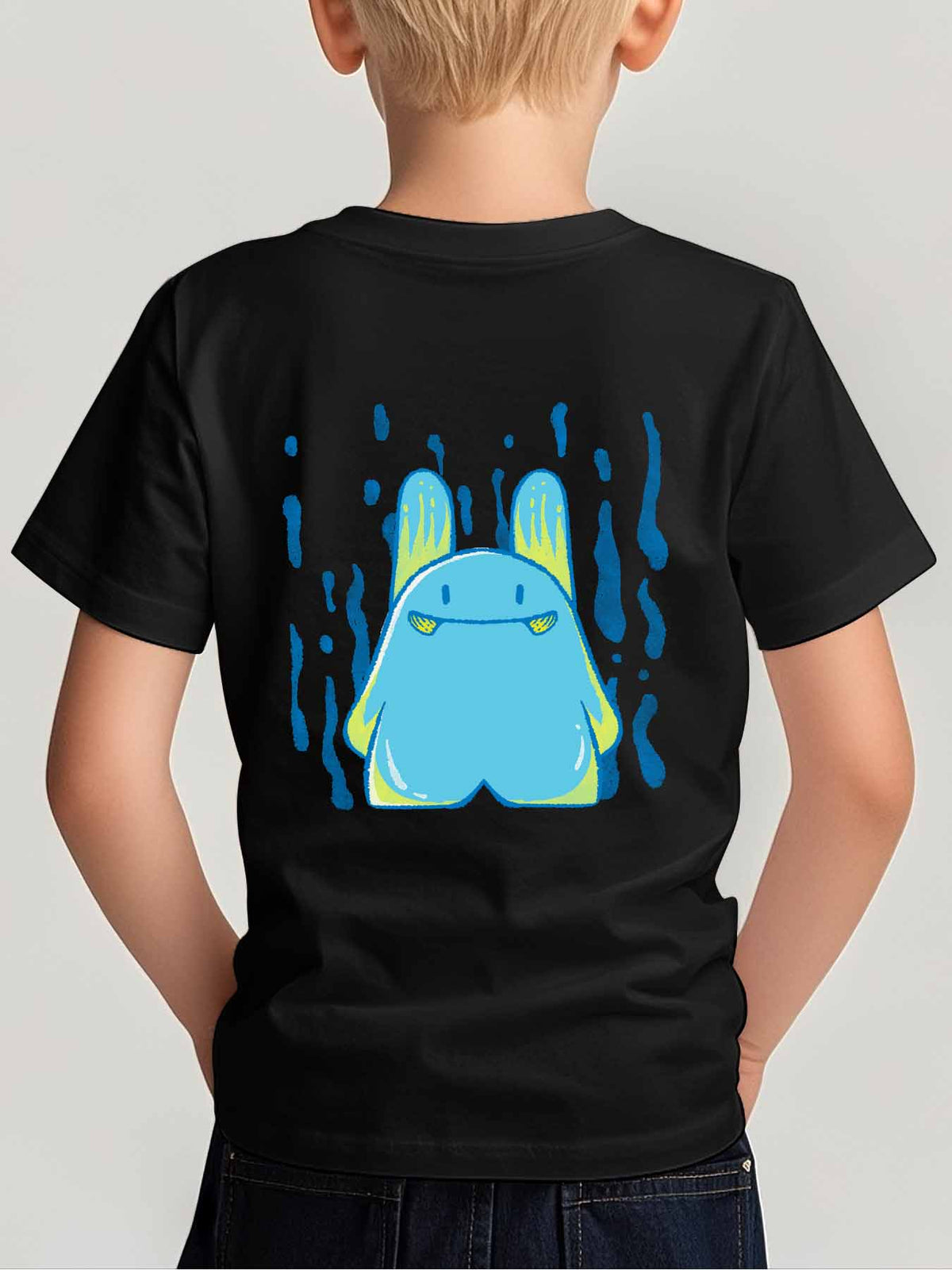 Kids T Shirt Double Sided Print Tbb001 Japanese