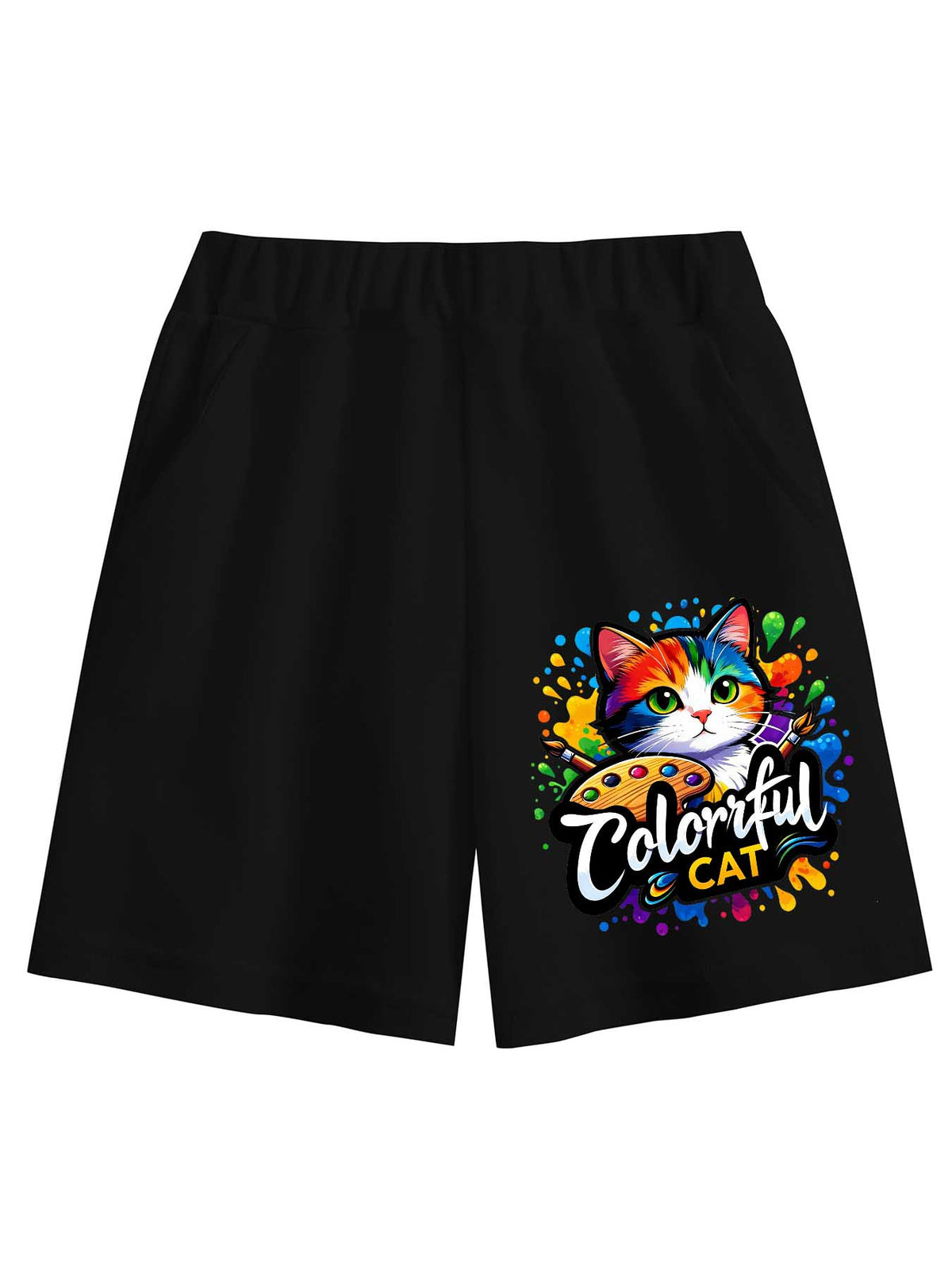 Kids Shorts Single Sided Print Tbb001