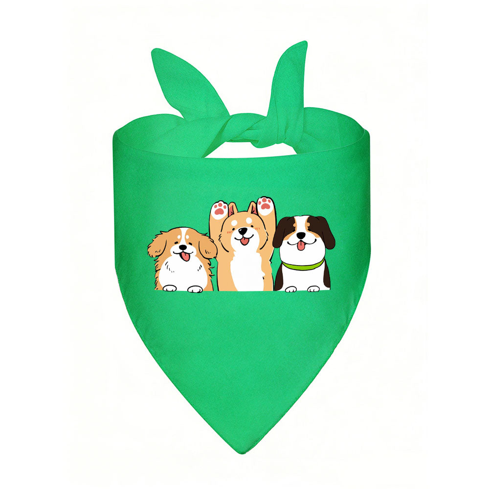 Solid Pet Triangle Scarf Free Shipping Usa
