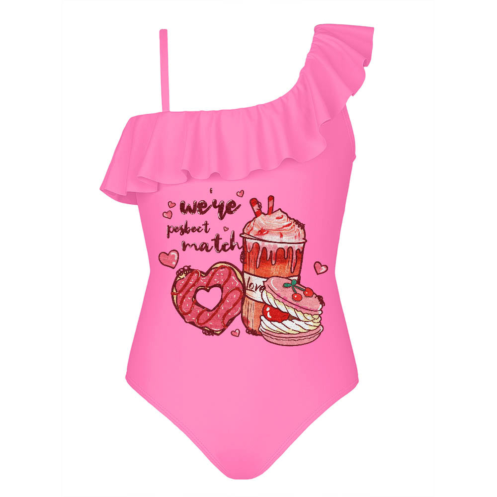 Girls Ruffled Swimsuit Free Shipping Usa Only