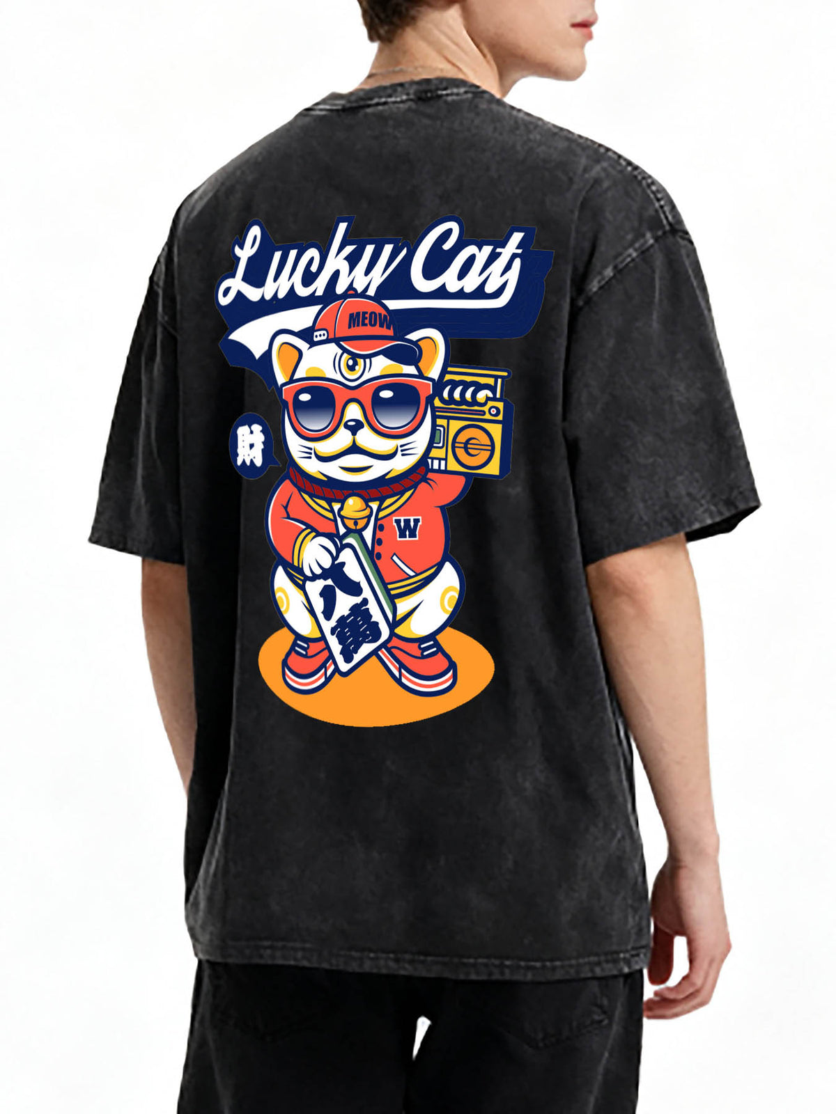 GBTM013 Double-Sided Washed T-Shirt