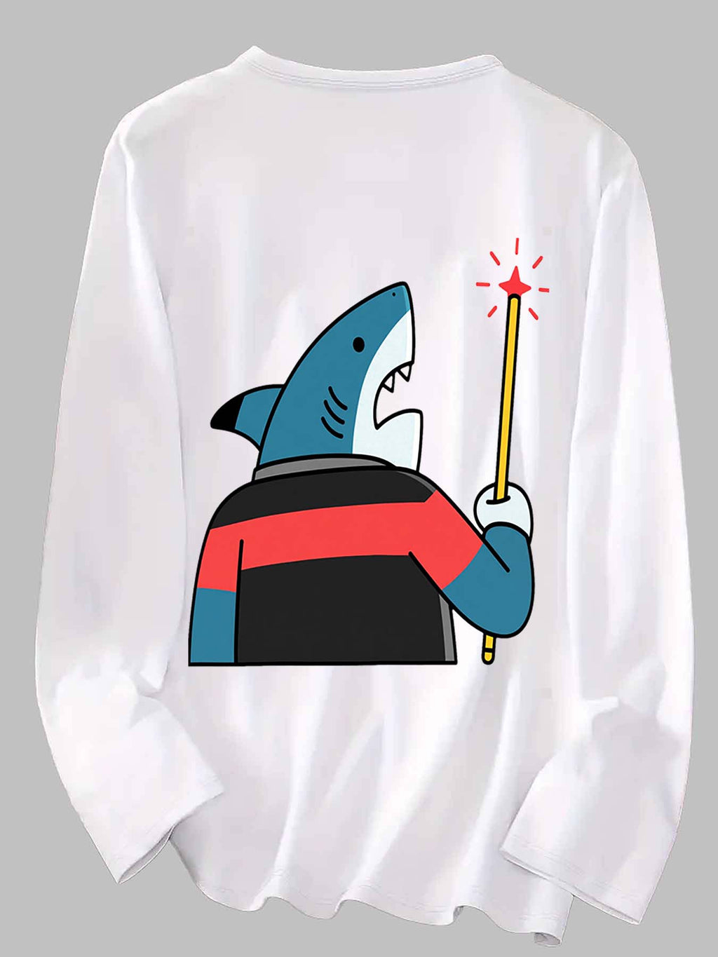 Cotton Long Sleeve Single Sided Print Tbb001