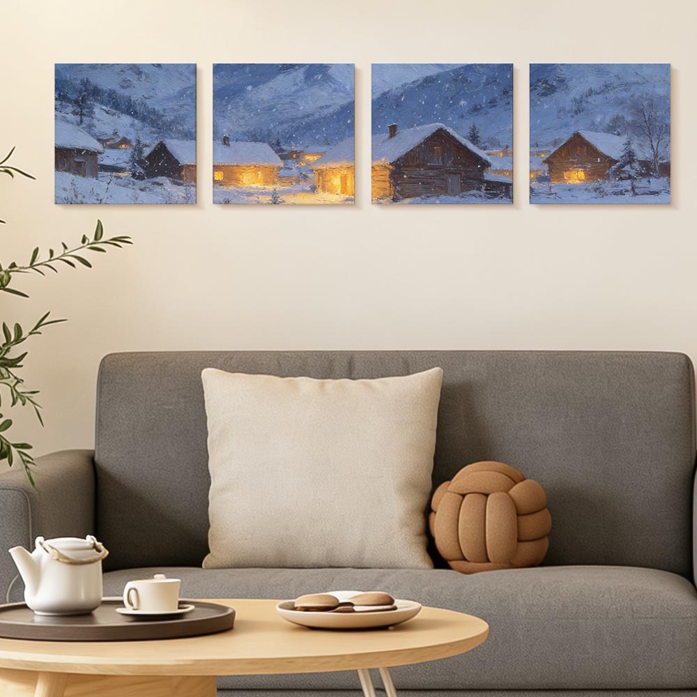Decorative Frame Painting Single Sided Print