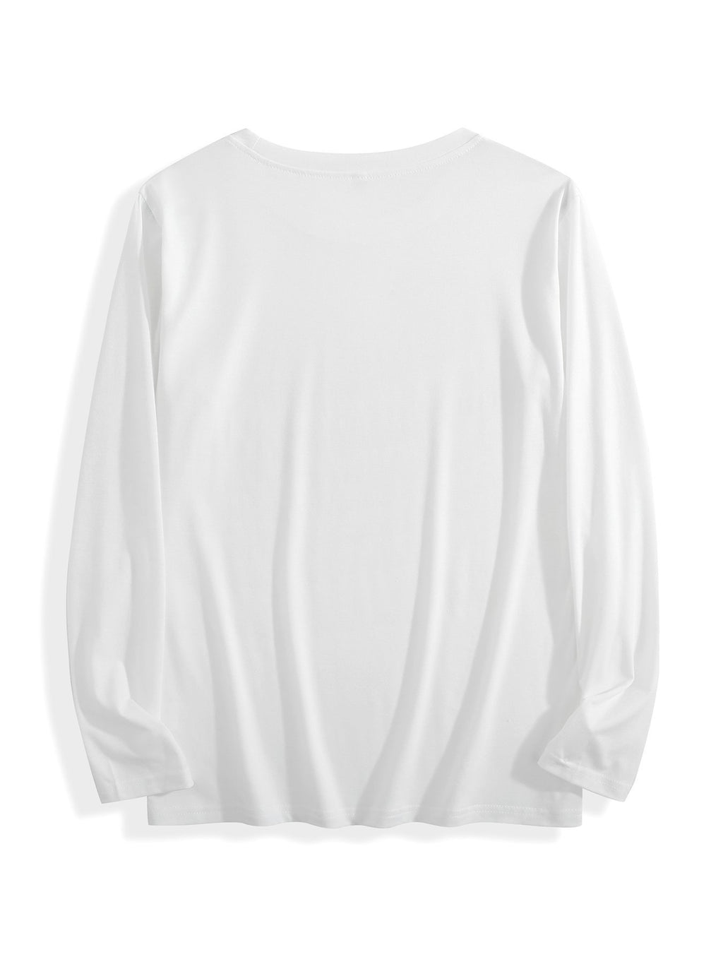 Round Neck Long Sleeved T-shirt