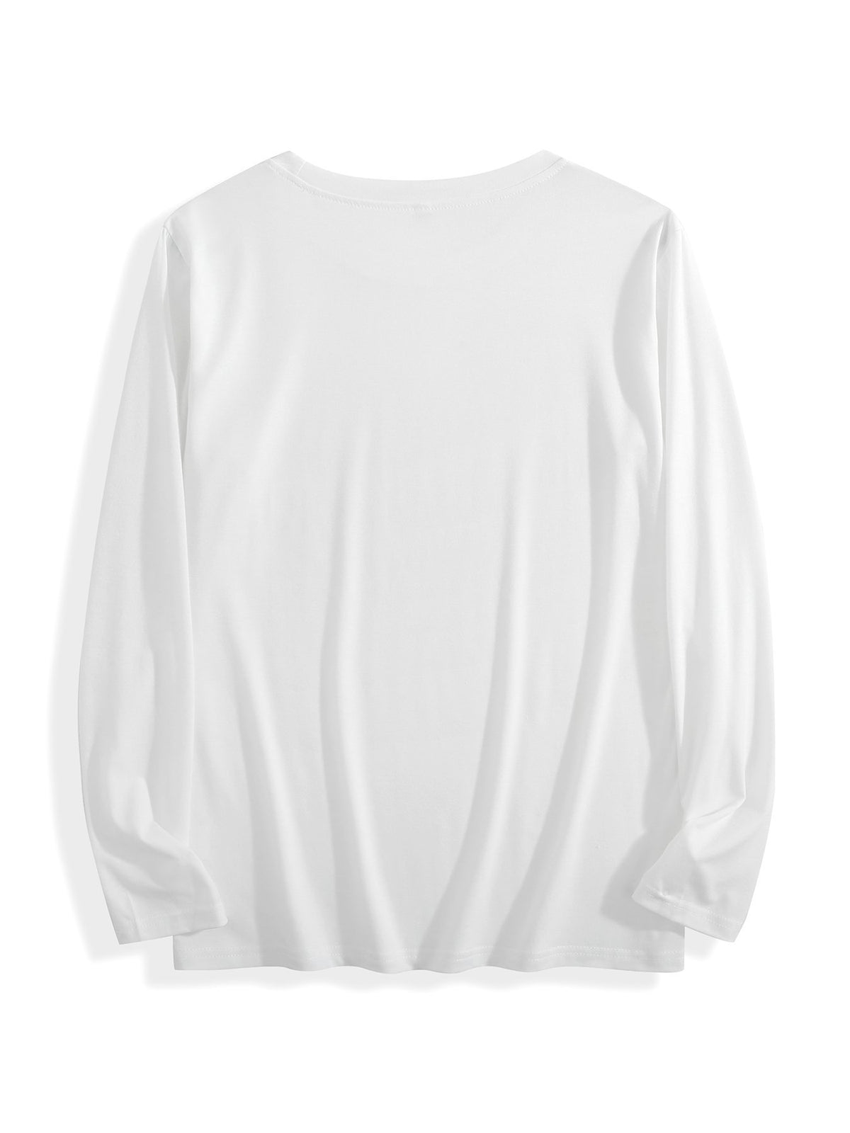 Round Neck Long Sleeved T-shirt