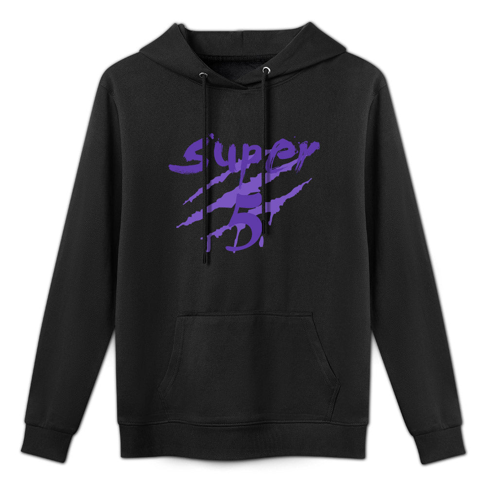 Fleece Lined Hoodie Single Sided Print