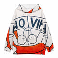 Oversized Drop Shoulder Hoodie Sds-ljms (simple Model)