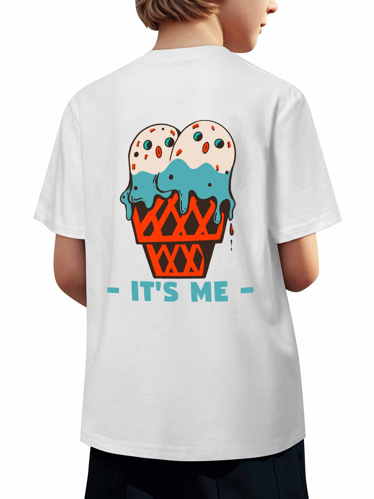 Mexican Kids Short Sleeve Metn001 T Shirt Back Print