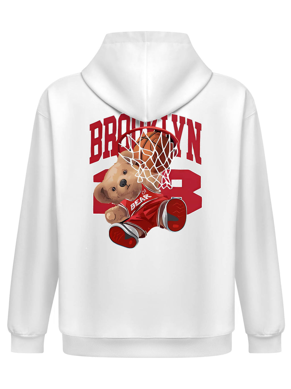 Japanese Hoodie Pullover Back Print Tbb001