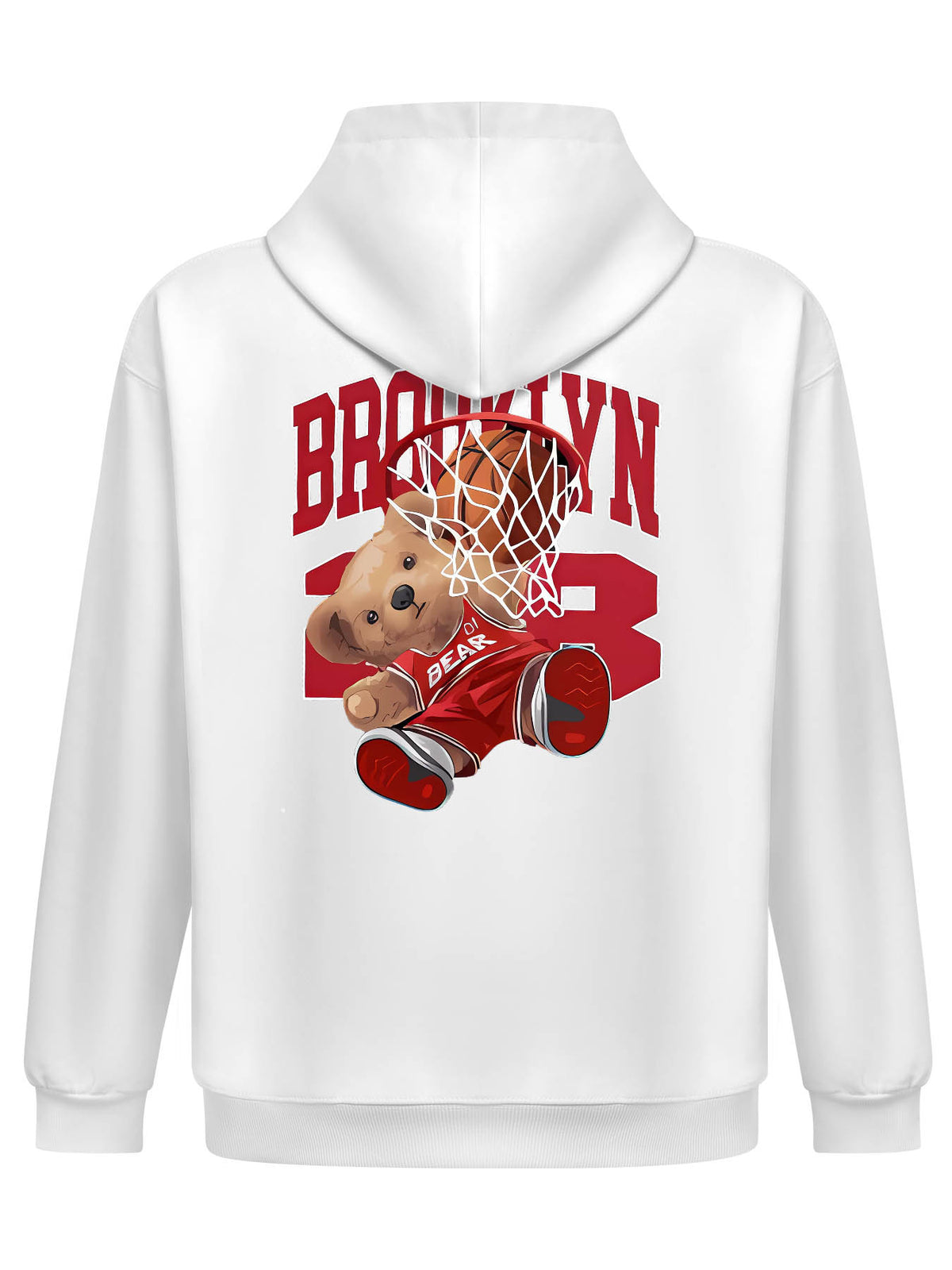 Japanese Hoodie Pullover Back Print Tbb001