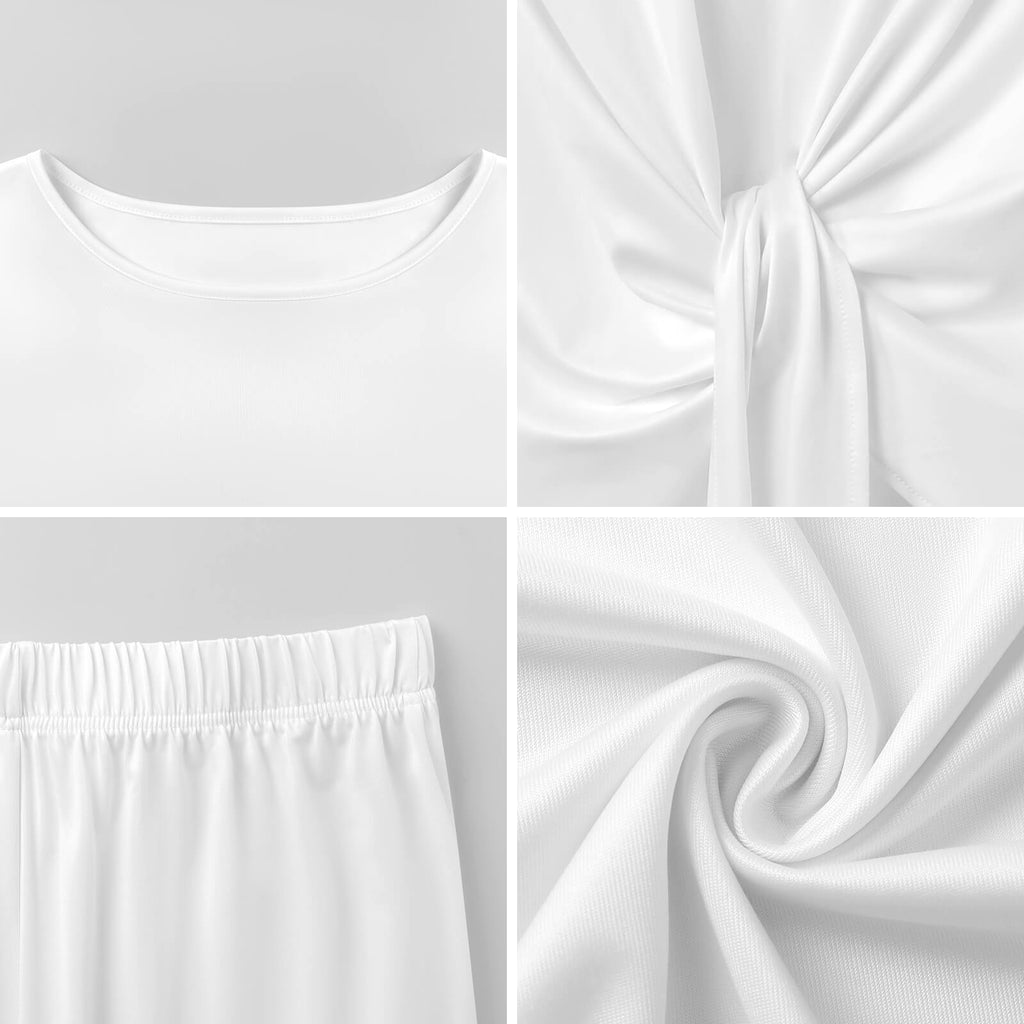Strap top wide leg pants set