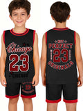 Kids Basketball Uniform Set Tbb001 Us Ship