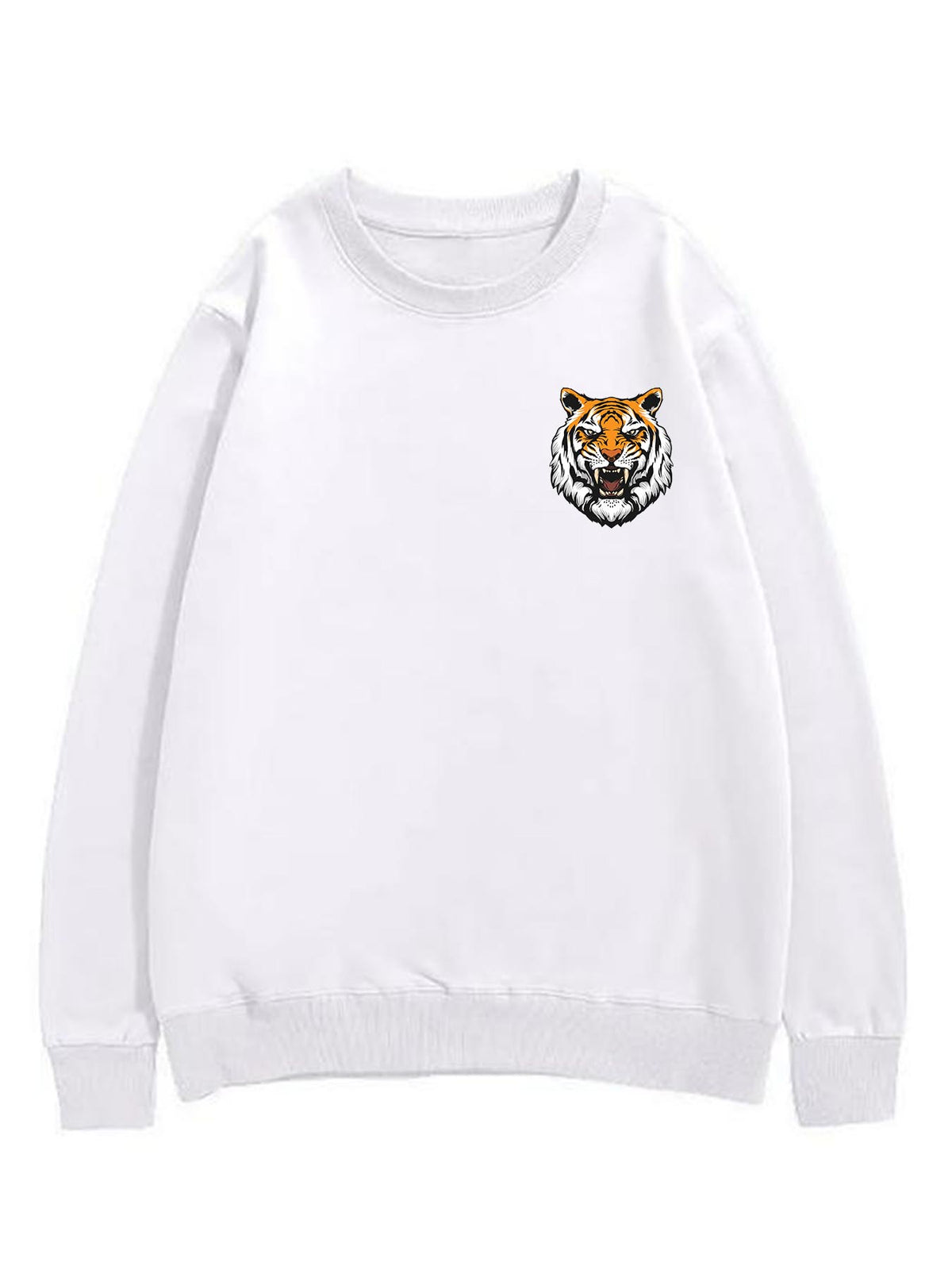 Round Neck Sweatshirt Single Sided Print Tbb001 Japanese