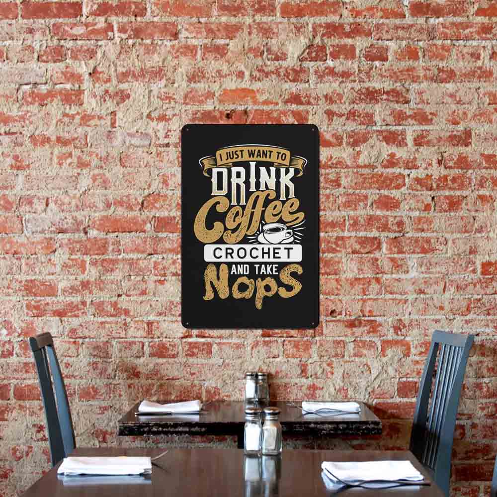 Metal Wall Art 20x30cm Vertical