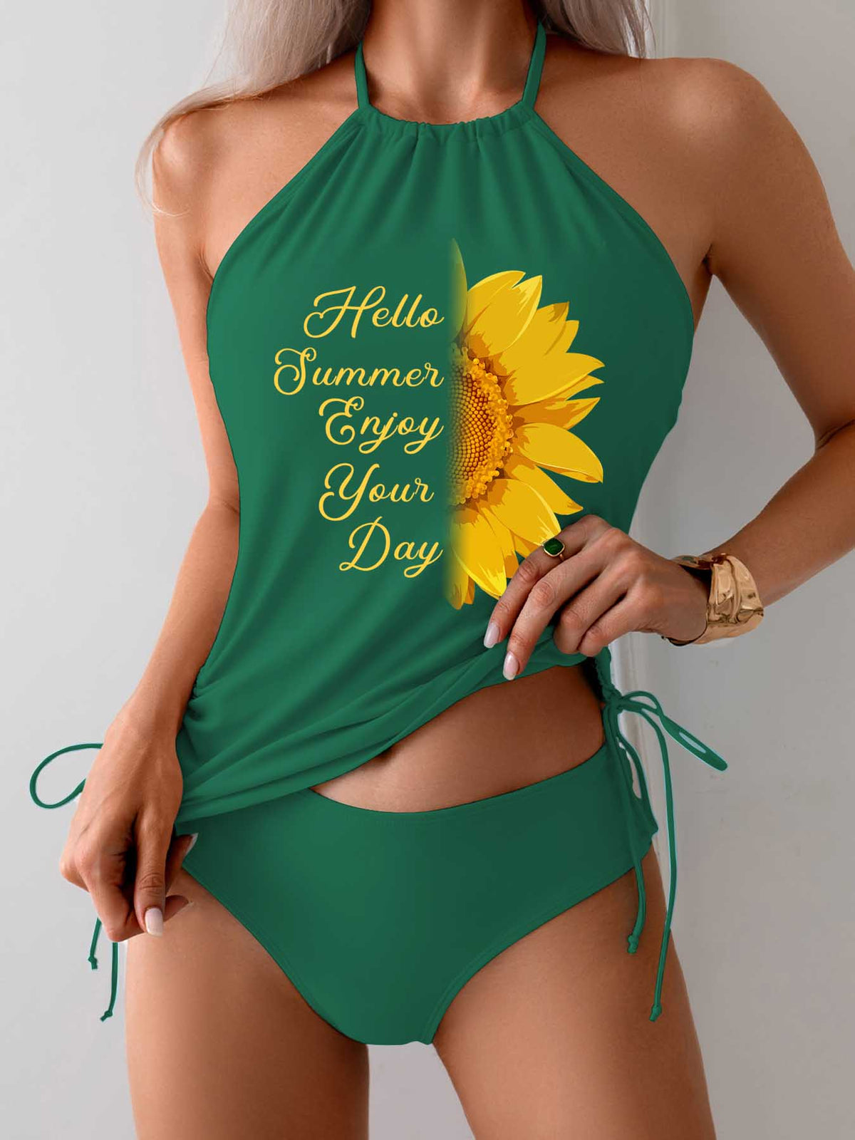 Split Swimsuit Set